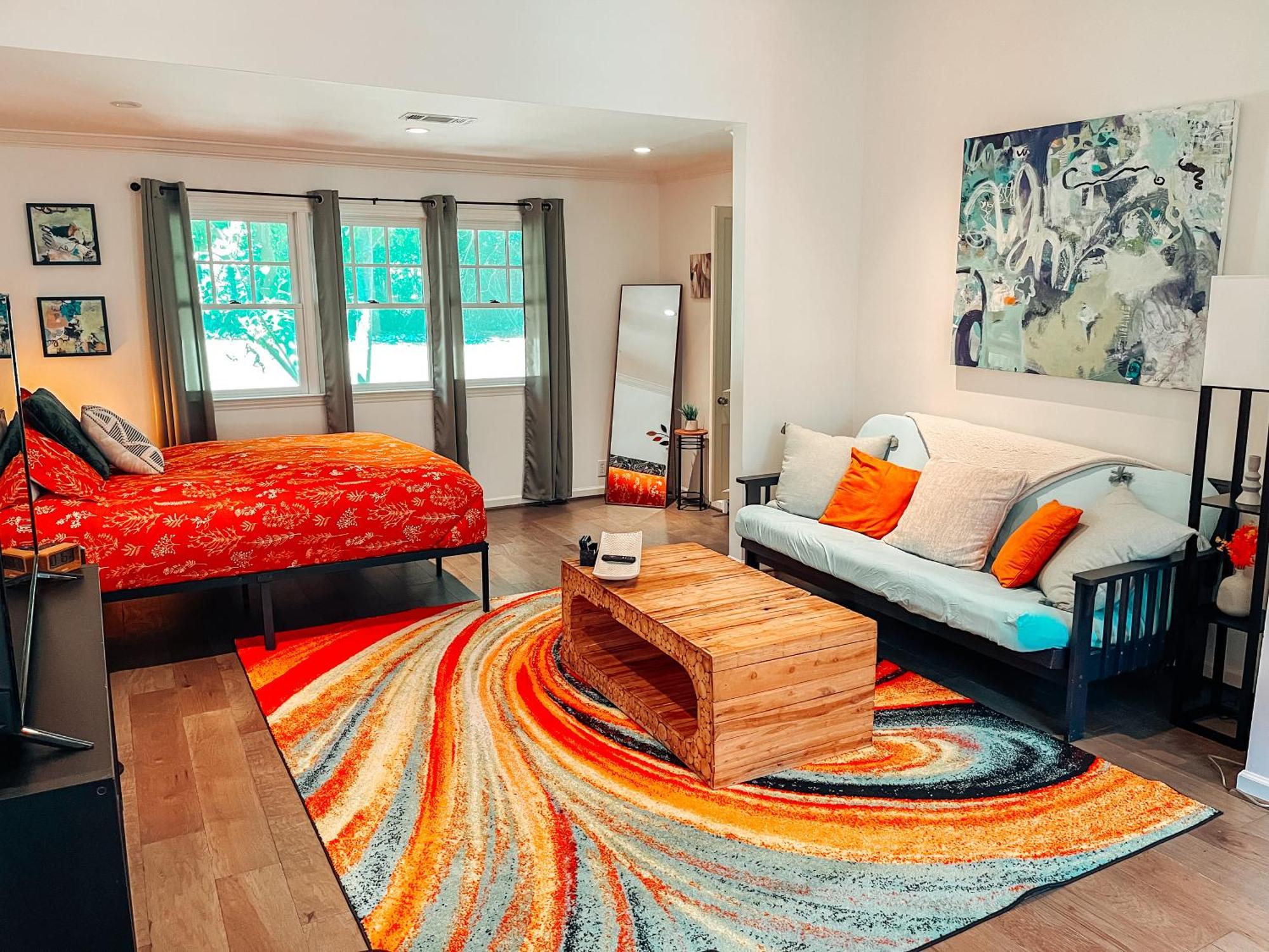 Cozy Guest House Studio Apartment กรีนส์โบโร ภายนอก รูปภาพ